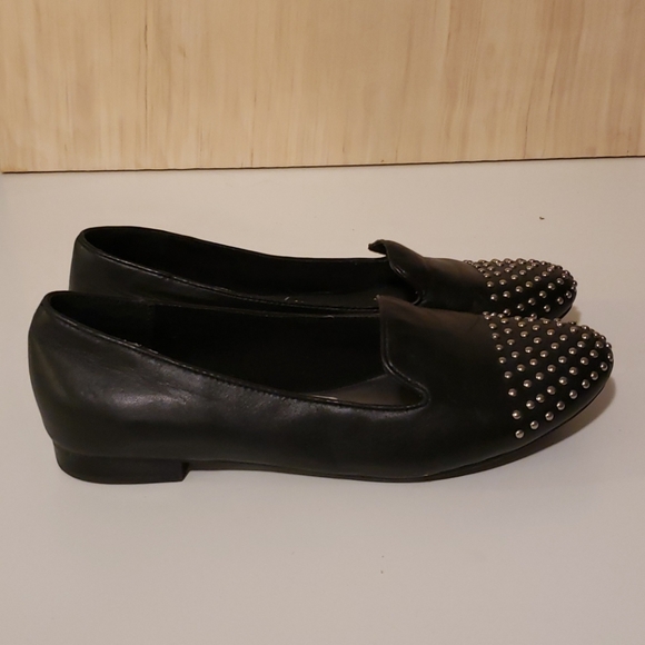 Marc Fisher studded flats with lamb skin leather - Picture 3 of 6